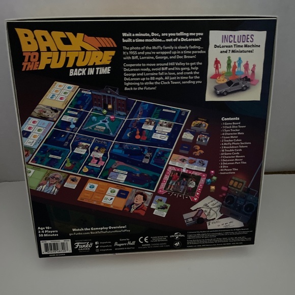 Funko Back To The Future -Strategy Board Game - Picture 2 of 4